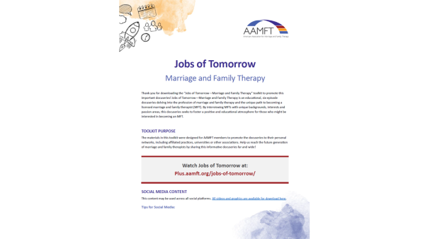 AAMFT+ – American Association of Marriage and Family Therapy